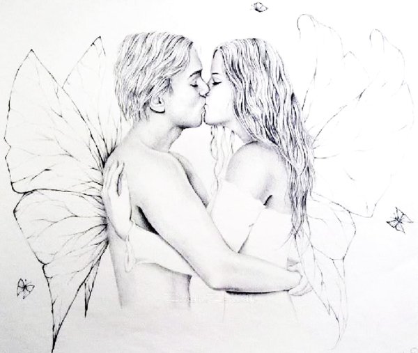 Интересные рисунки любовь