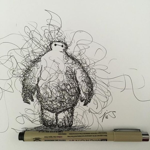 Рисование каракули