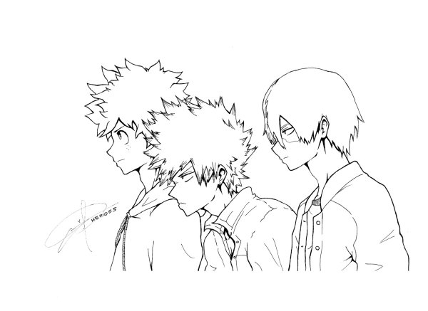 Моя геройская Академия Мидория