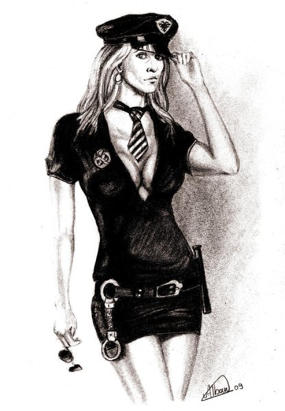 Портрет современного полицейского