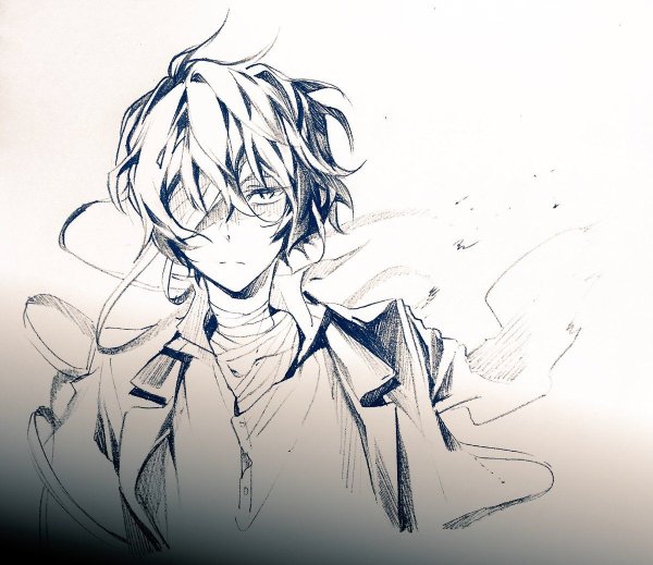 Дадзай Осаму скетч