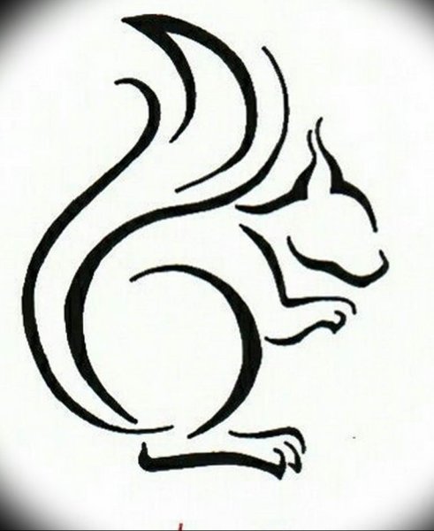 Зентангл ящерица