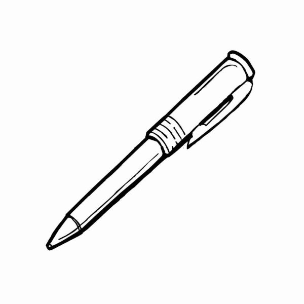 Раскраска ручка шариковая