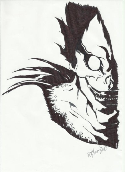 Тень Рюка тетрадь смерти