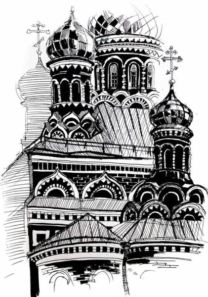 Церковь стилизация