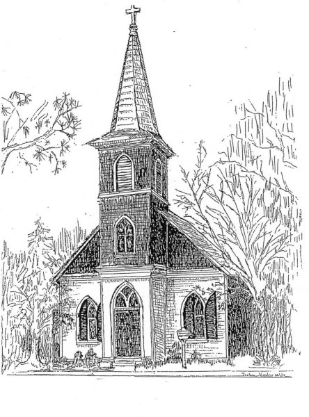 Архитектура собора Василия Блаженного карандаш