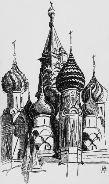 Эскиз храма