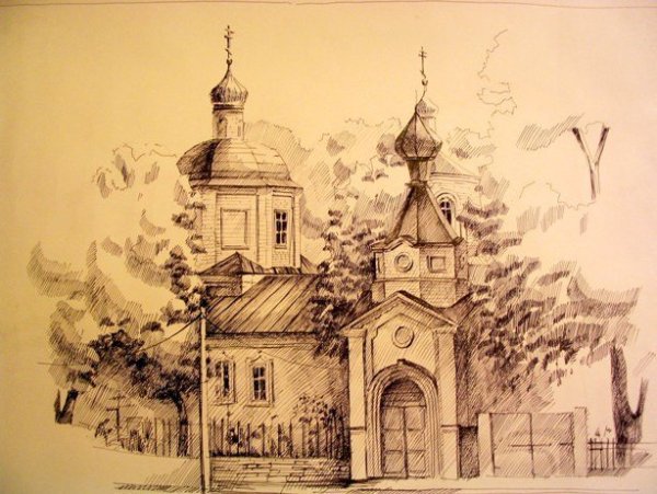 Троицкий собор скетч