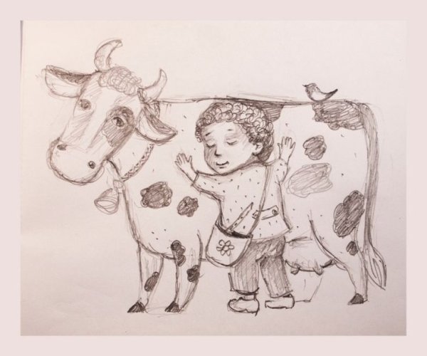 Коровы художника Виталия Корякина