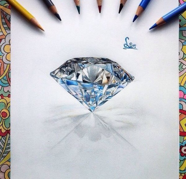 Бриллиант рисунок