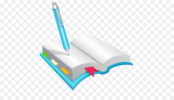 Ребенок с тетрадью и ручкой