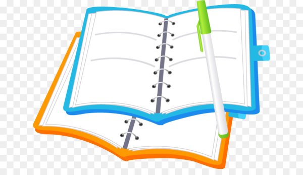 Ребенок с тетрадью и ручкой