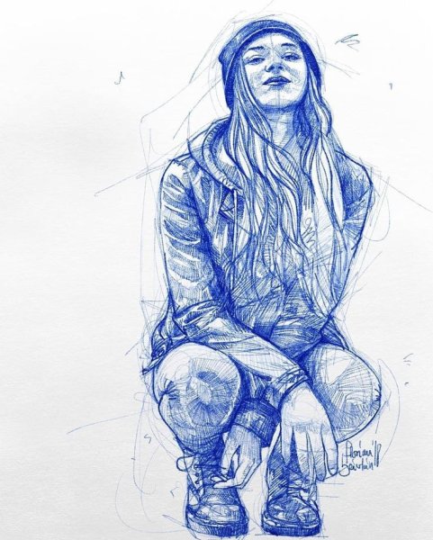 Наброски людей