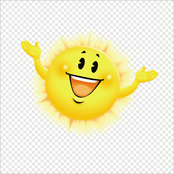 Радостное солнышко