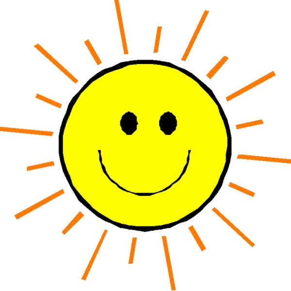 Солнце нарисованное