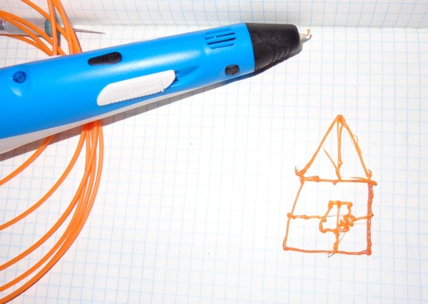 3д ручка рисунокпадушка