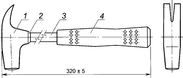 Молоток слесарный КВТ МС-400