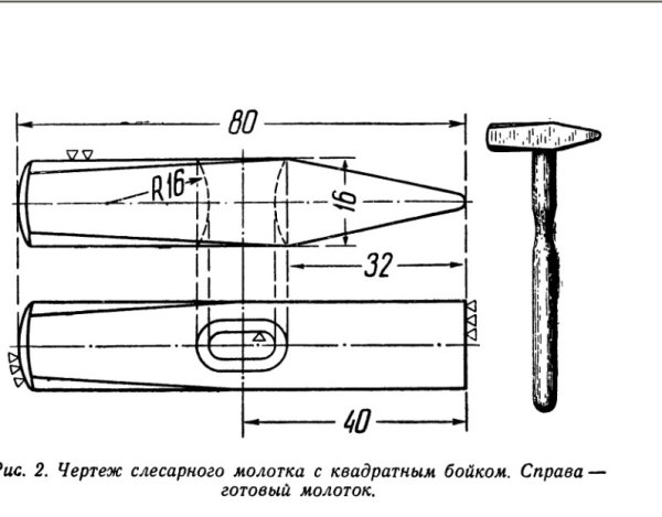 Киянка деревянная для резьбы по дереву