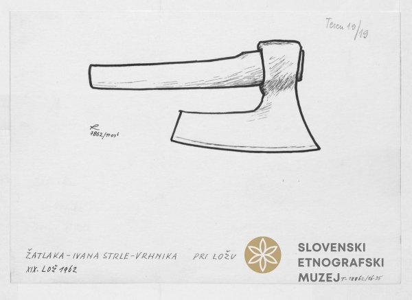 Томагавк из дисковой пилы чертеж