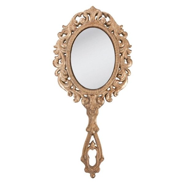 Ручное зеркало с ручкой