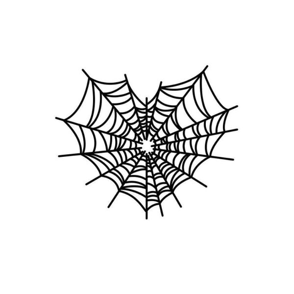 Татуировка паутина эскиз