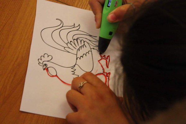 Мастер-класс по рисованию 3д ручкой