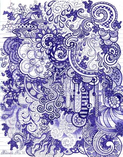 Рисунки ручкой