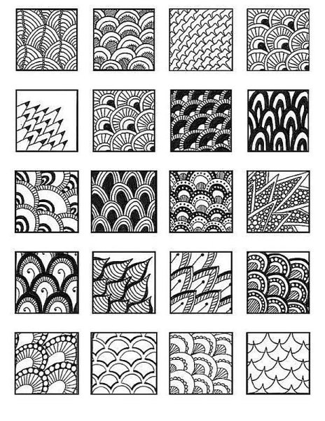 Цветы гелевой ручкой