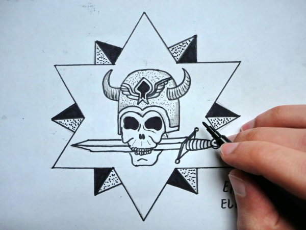 Воровские тату карандаш