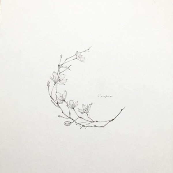 Тату в стиле Минимализм цветы