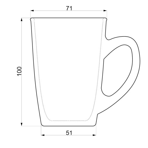 Кружка в разных ракурсах
