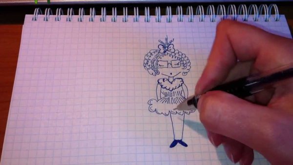 Обычные рисунки легкие для семилеток