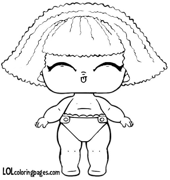 Кукла для срисовки карандашом