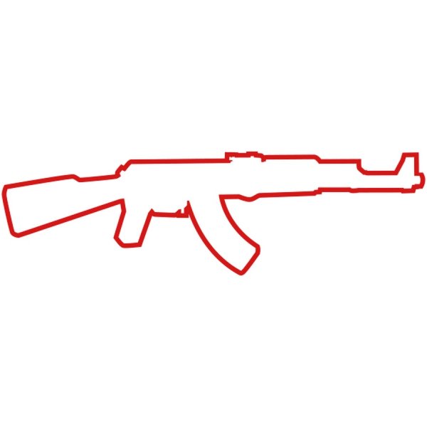 АК 47 карандашом