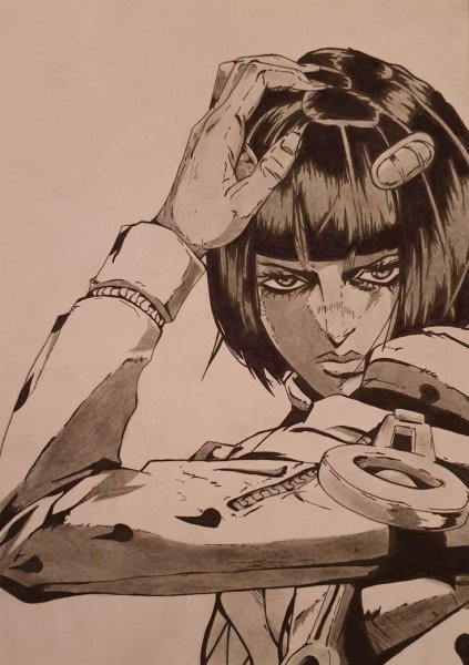 Джоджо рисовать Бруно