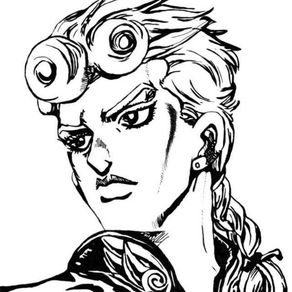 Джорно Джованна черно белый