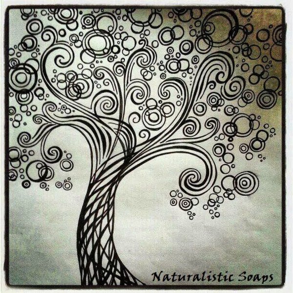 Дерево в стиле Зентангл