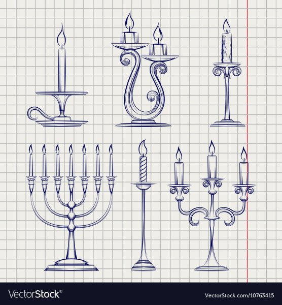 Подсвечник для рисования