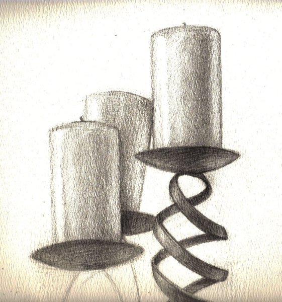 Свечка скетч