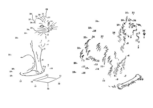 Соедини рисунок по точкам