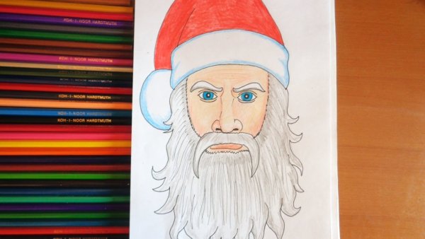 Портрет Деда Мороза