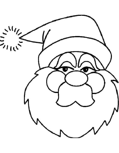 Рисование Деда Мороза