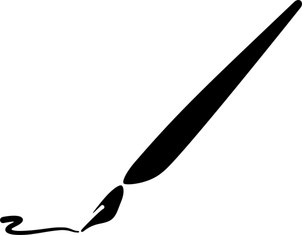 Перьевая ручка значок