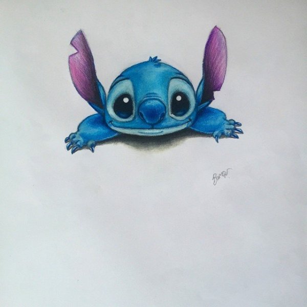 Стич тату эскиз