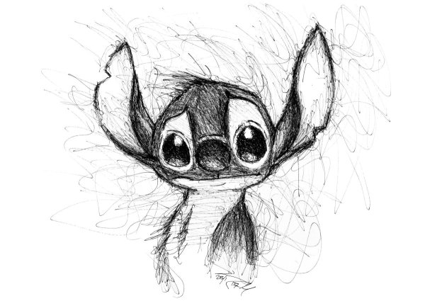 Мультяшные рисунки карандашом