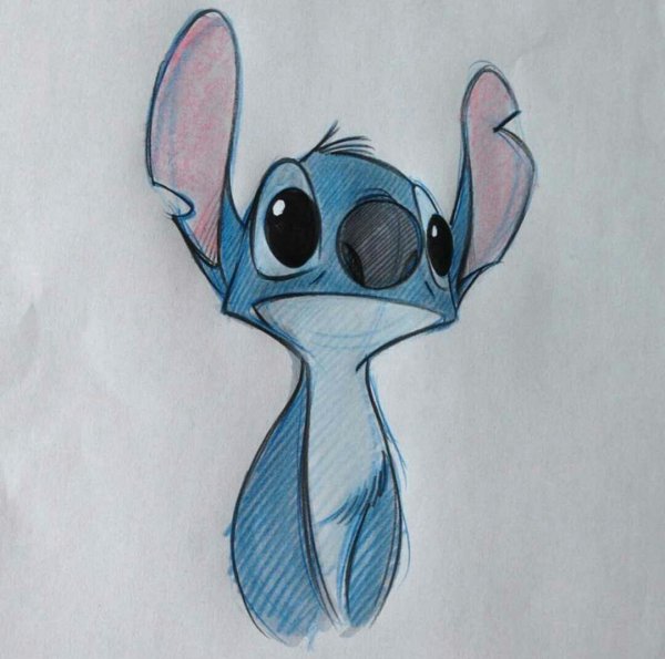 Рисунки Стича для срисовки