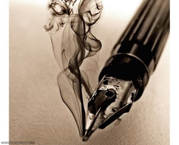 Иллюстрации тушью и пером