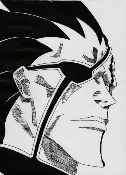 Нарисовать Ичиго Куросаки