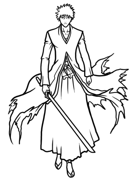 Блич скетчи мангаки