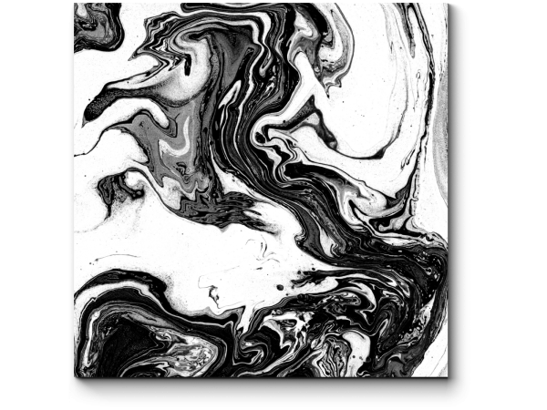 Черно белые разводы